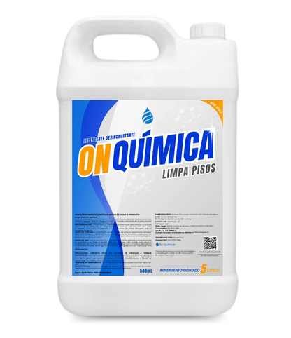 Limpa Pisos On Química - Remove Encardido Manchas de Porcelanato Cerâmica Pedras