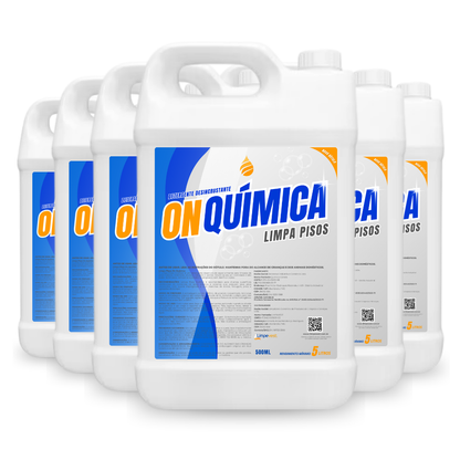 Limpa Pisos On Química - Remove Encardido Manchas de Porcelanato Cerâmica Pedras