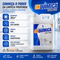 Limpa Pisos On Química – Remove Manchas e Encardido de Cerâmicas, Porcelanatos e Pedras
