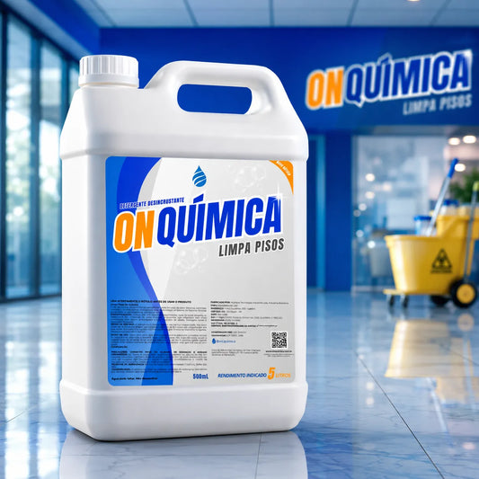 Limpa Pisos On Química - Remove Encardido Manchas de Porcelanato Cerâmica Pedras